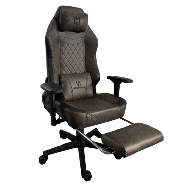 SKILLCHAIRS Emperor (Brown) Chaise gamer SKILLCHAIRS, Ultra Pc Gamer Maroc