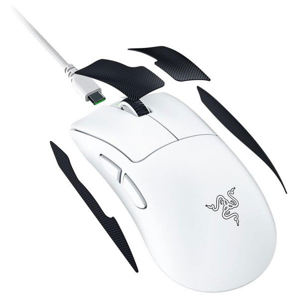 Razer DeathAdder v4 Pro (Blanc) Souris Razer, Ultra Pc Gamer Maroc