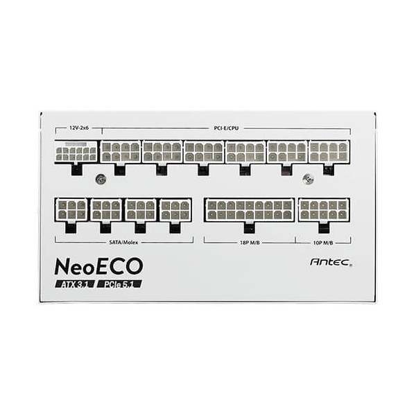 Antec NE1000G M 80Plus Gold 1000W Blanc Plus de 900 W Antec, Ultra Pc Gamer Maroc