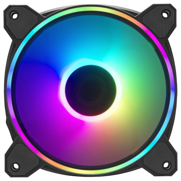 Cooler Master MasterFan MF120 Halo² 3in1 (Black) Ventilateurs boîtier Cooler Master, Ultra Pc Gamer Maroc