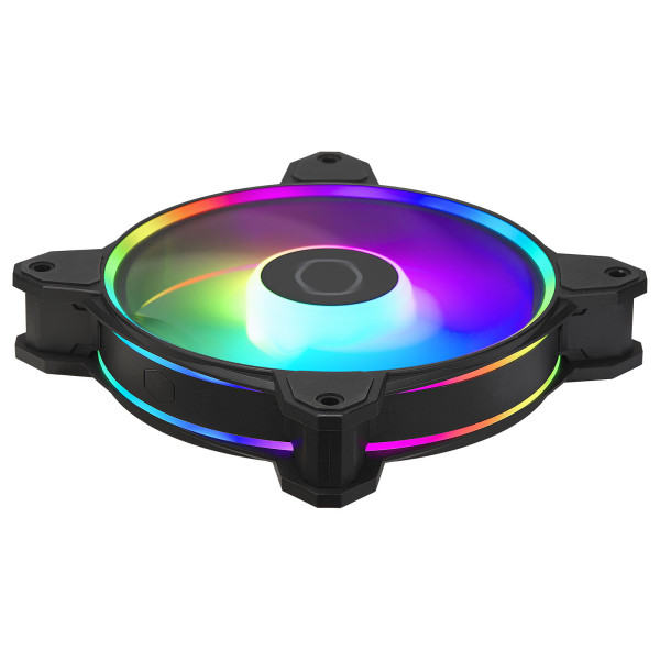 Cooler Master MasterFan MF120 Halo² 3in1 (Black) Ventilateurs boîtier Cooler Master, Ultra Pc Gamer Maroc