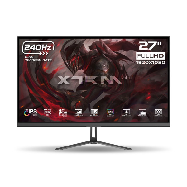 XTRMLAB XK27G24IFF 27" 240Hz Fast IPS Moniteurs Gamer XTRMLAB, Ultra Pc Gamer Maroc