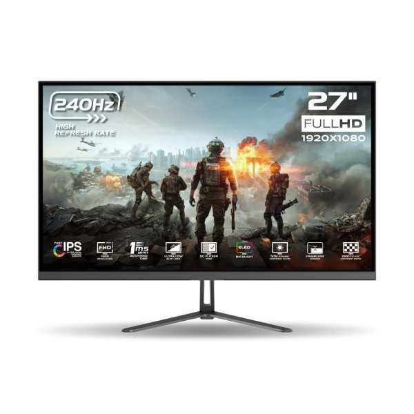 XTRMLAB XK27G24IFF 27" 240Hz Fast IPS Moniteurs Gamer XTRMLAB, Ultra Pc Gamer Maroc