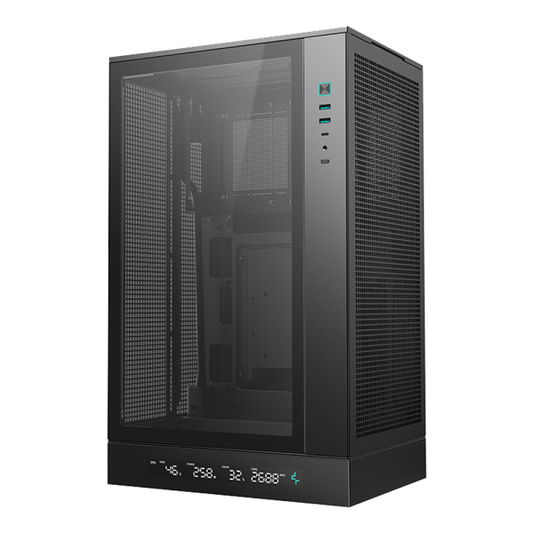 DeepCool CH270 DIGITAL (Black) Les Minis Boitiers DeepCool, Ultra Pc Gamer Maroc