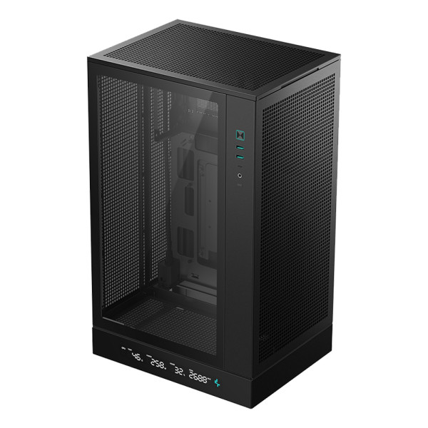 DeepCool CH270 DIGITAL (Black) Les Minis Boitiers DeepCool, Ultra Pc Gamer Maroc