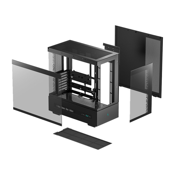 DeepCool CH690 DIGITAL (Black) Les Moyennes Tours DeepCool, Ultra Pc Gamer Maroc