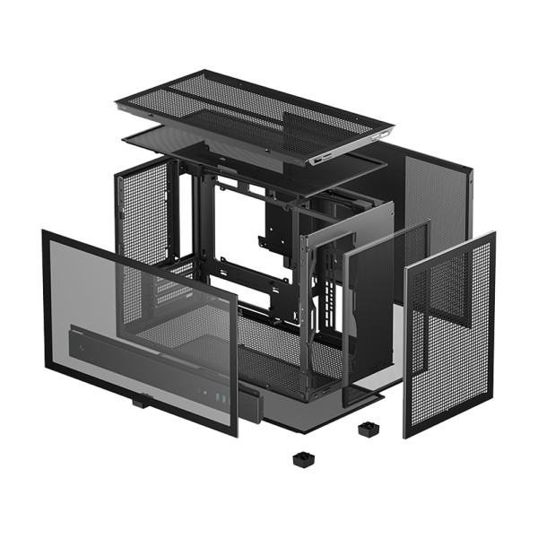 DeepCool CH260 (Black) Les Minis Boitiers DeepCool, Ultra Pc Gamer Maroc