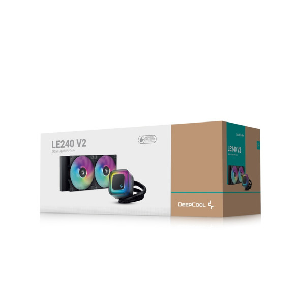 DeepCool LE240 V2 (Black) Kits Watercooling DeepCool, Ultra Pc Gamer Maroc