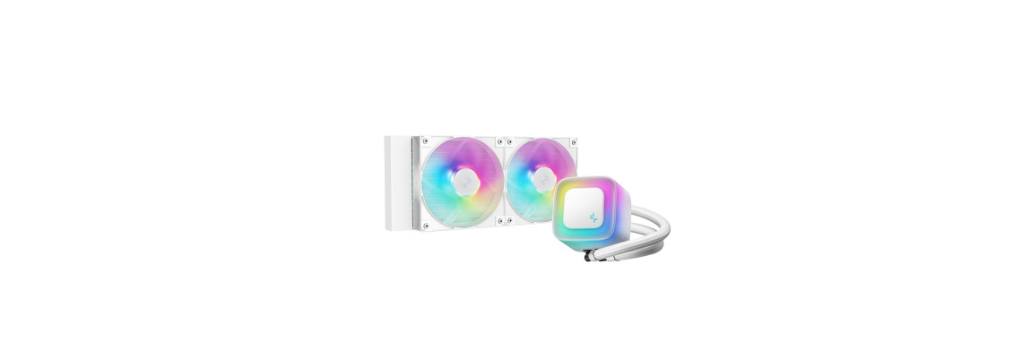 DeepCool LE240 V2 (White) Kits Watercooling DeepCool Maroc