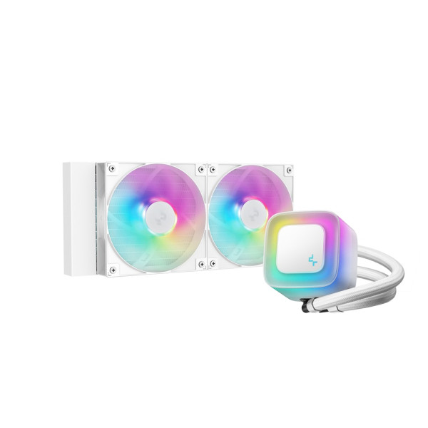 DeepCool LE240 V2 (White) Kits Watercooling DeepCool, Ultra Pc Gamer Maroc