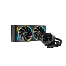 DeepCool LM240 (Black) Kits Watercooling DeepCool, Ultra Pc Gamer Maroc