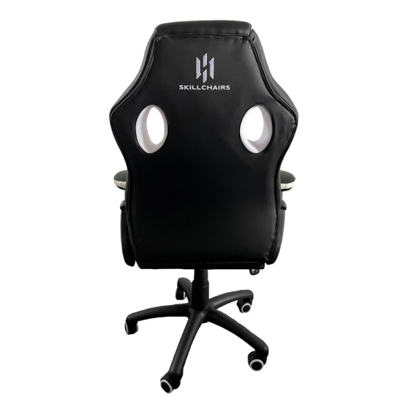 SKILLCHAIRS Raptor (Black/White) Chaise gamer SKILLCHAIRS, Ultra Pc Gamer Maroc