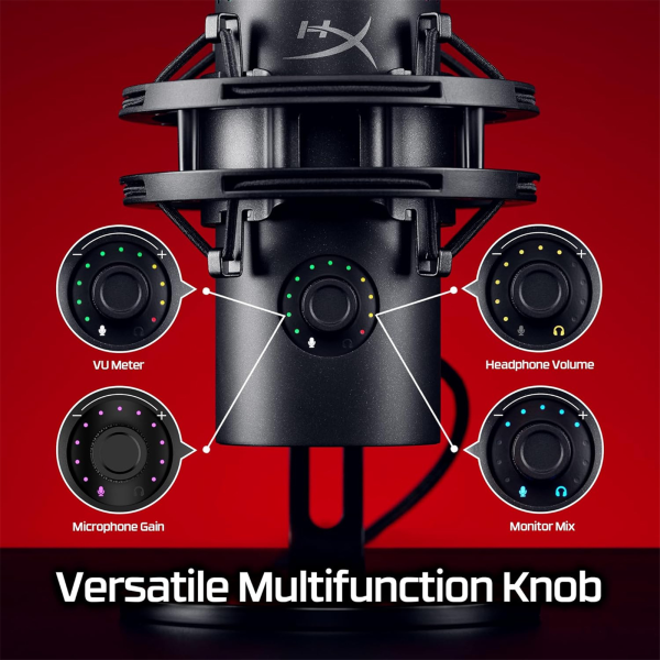 HyperX Quadcast 2 S Noir Microphones HyperX, Ultra Pc Gamer Maroc