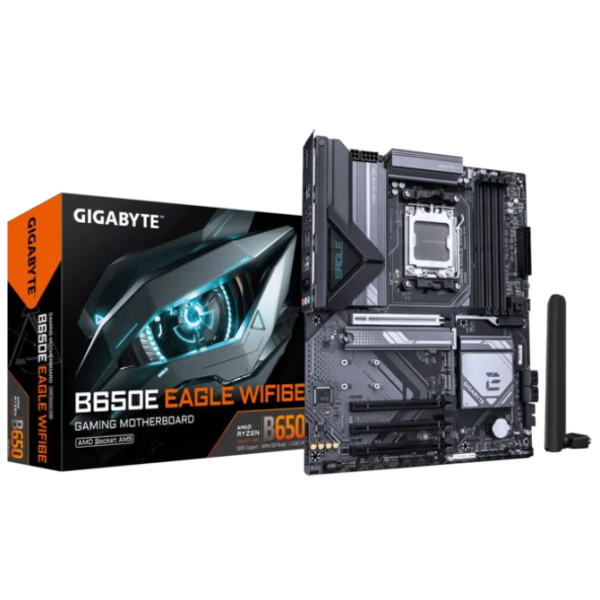 Gigabyte B650E EAGLE WIFI6E Socket AM5 Gigabyte, Ultra Pc Gamer Maroc