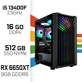 PC Gamer UltraPC i5 13400F/16GB/512GB SSD/RX6650XT 8GB Intel Core i5 UltraPC, Ultra Pc Gamer Maroc