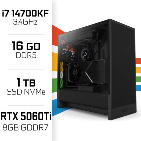 PC Gamer Ultrapc Intel Core i7 14700KF/1TB SSD/16GB DDR5/RTX5060TI 8GB Intel Core i7 UltraPC, Ultra Pc Gamer Maroc