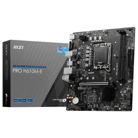 MSI PRO H610M-E DDR5 Socket 1700 MSI, Ultra Pc Gamer Maroc