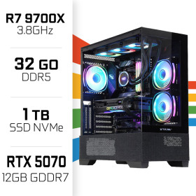 PC Gamer UltraPC Ryzen 7 9700X/32GB DDR5/1TB SSD/RTX5070 AMD Ryzen 7 UltraPC, Ultra Pc Gamer Maroc