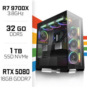 PC Gamer UltraPC Ryzen 7 9700X/32GB DDR5/1TB SSD/RTX5080 AMD Ryzen 7 UltraPC, Ultra Pc Gamer Maroc