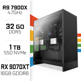 PC Gamer UltraPC Ryzen 9 7900X/1TB SSD/32GB DDR5/RX9070XT AMD Ryzen 9 UltraPC, Ultra Pc Gamer Maroc