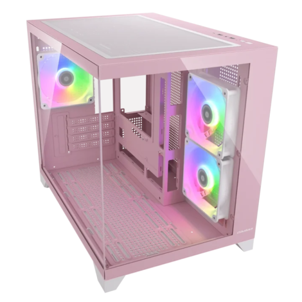 Cougar FV150 Mini ARGB (Rose) Les Minis Boitiers Cougar, Ultra Pc Gamer Maroc