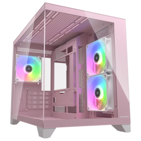 Cougar FV150 Mini ARGB (Rose) Les Minis Boitiers Cougar, Ultra Pc Gamer Maroc