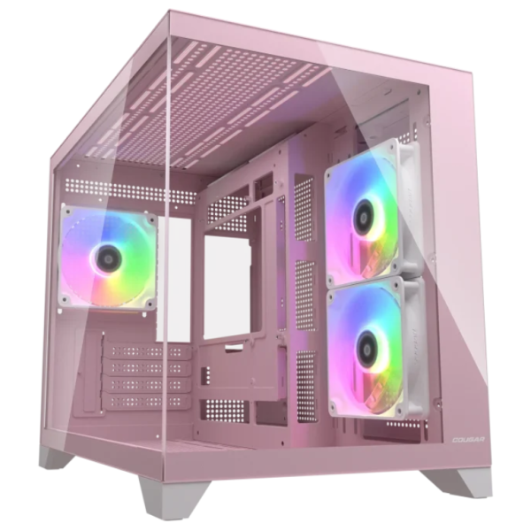 Cougar FV150 Mini ARGB (Rose) Les Minis Boitiers Cougar, Ultra Pc Gamer Maroc
