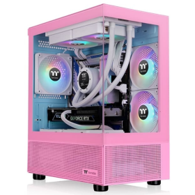 Thermaltake View 170 TG Mini ARGB (Bubble Pink) Les Minis Boitiers Thermaltake, Ultra Pc Gamer Maroc