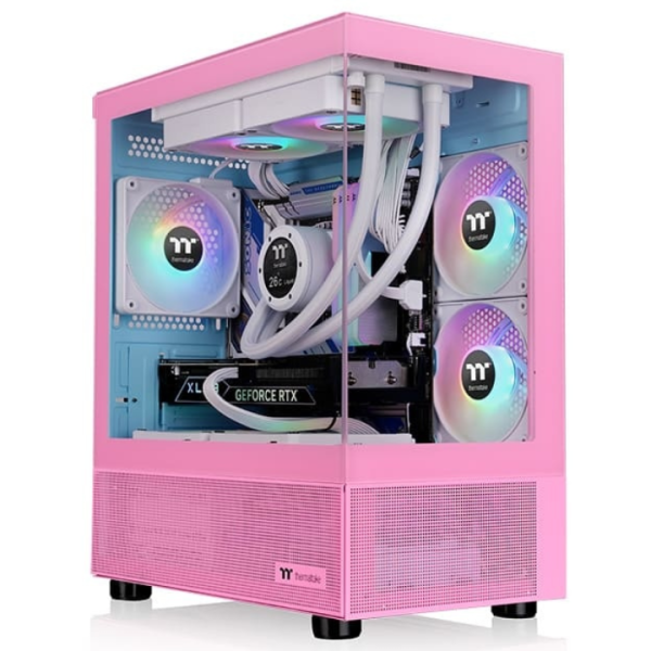 Thermaltake View 170 TG Mini ARGB (Bubble Pink) Les Minis Boitiers Thermaltake, Ultra Pc Gamer Maroc