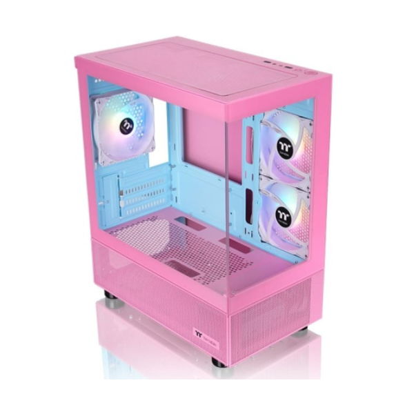 Thermaltake View 170 TG Mini ARGB (Bubble Pink) Les Minis Boitiers Thermaltake, Ultra Pc Gamer Maroc