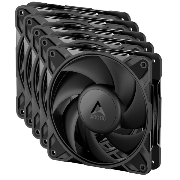 Arctic P12 Pro PST 5in1 (Noir) Ventilateurs boîtier Arctic, Ultra Pc Gamer Maroc