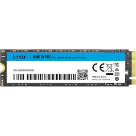 Lexar NM610 PRO M.2 PCIe Gen3x4 NVMe 2TB Disques SSD Lexar, Ultra Pc Gamer Maroc