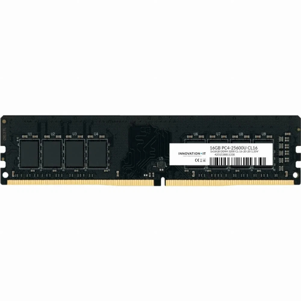 Innovation IT 16Go(1x16Go) DDR4 3200 MHz CL16 Mémoire vive DDR4 Innovation IT, Ultra Pc Gamer Maroc