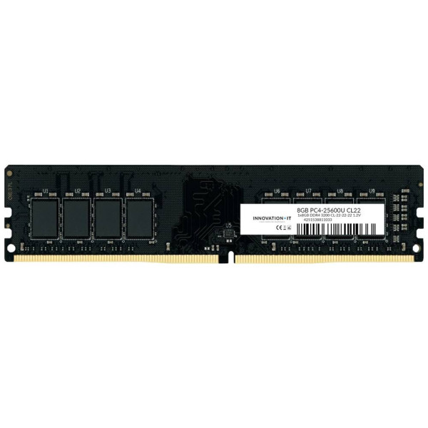 Innovation IT 8Go(1x8Go) DDR4 3200 MHz CL22 Mémoire vive DDR4 Innovation IT, Ultra Pc Gamer Maroc