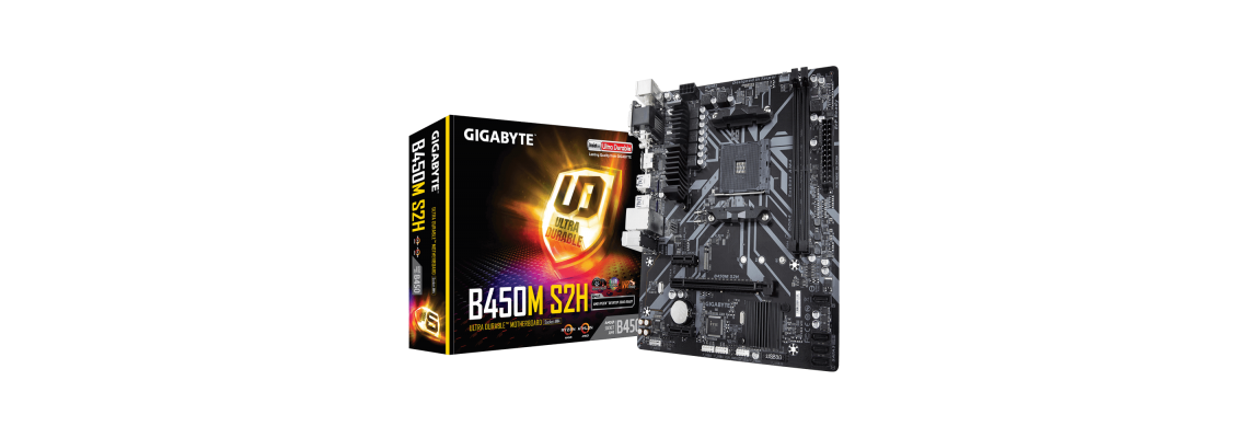B450m H2s Gigabyte B450m H2s Gigabyte B450M S2H Cartes Mères