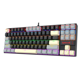 Redragon Kumara K552LGY TKL RGB (Outemu Red Switches) Claviers Redragon, Ultra Pc Gamer Maroc