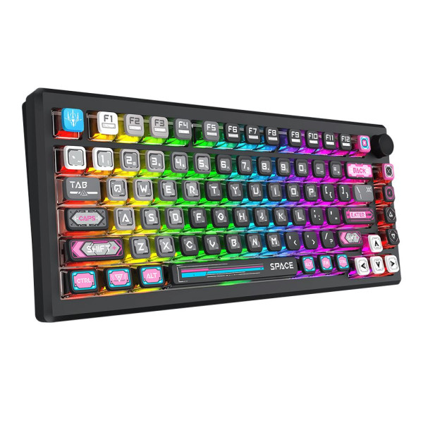 Redragon Uranus PRO K732MC RGB Aluminum Wireless Keyboard (Wukong Switches) Claviers Redragon, Ultra Pc Gamer Maroc