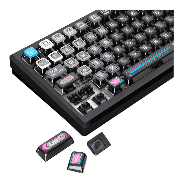 Redragon Uranus PRO K732MC RGB Aluminum Wireless Keyboard (Wukong Switches) Claviers Redragon, Ultra Pc Gamer Maroc