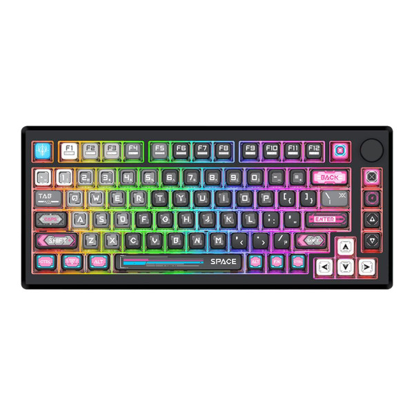Redragon Uranus PRO K732MC RGB Aluminum Wireless Keyboard (Wukong Switches) Claviers Redragon, Ultra Pc Gamer Maroc