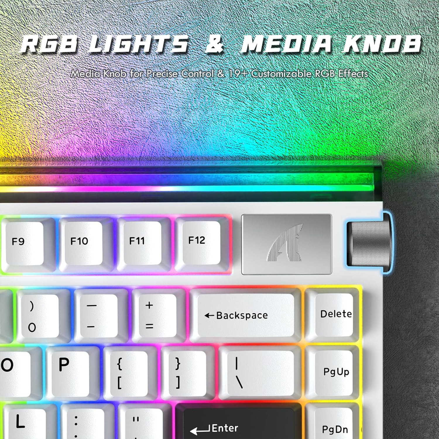 ATTACK SHARK R85 HE Rapid Trigger Magnetic Switch White Claviers ATTACK SHARK R85 HE Rapid Trigger Magnetic Switch White Claviers
