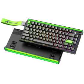 ATTACK SHARK R85 HE Rapid Trigger Magnetic Switch (Fluorescent Green) Claviers ATTACK SHARK, Ultra Pc Gamer Maroc