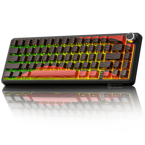 ATTACK SHARK X65 PRO HE Wireless Rapid Trigger Magnetic Switch (Red Contours) Claviers Powercolor, Ultra Pc Gamer Maroc