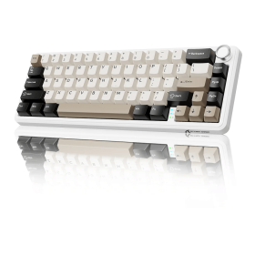ATTACK SHARK X66 Blueberry Switch (Cheese White) Claviers ATTACK SHARK, Ultra Pc Gamer Maroc