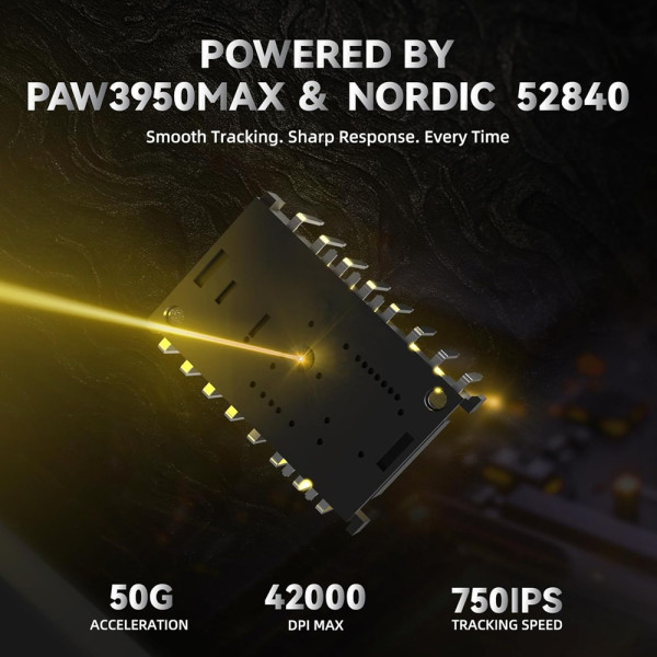 ATTACK SHARK R11 ULTRA (Forged Black) Souris ATTACK SHARK, Ultra Pc Gamer Maroc