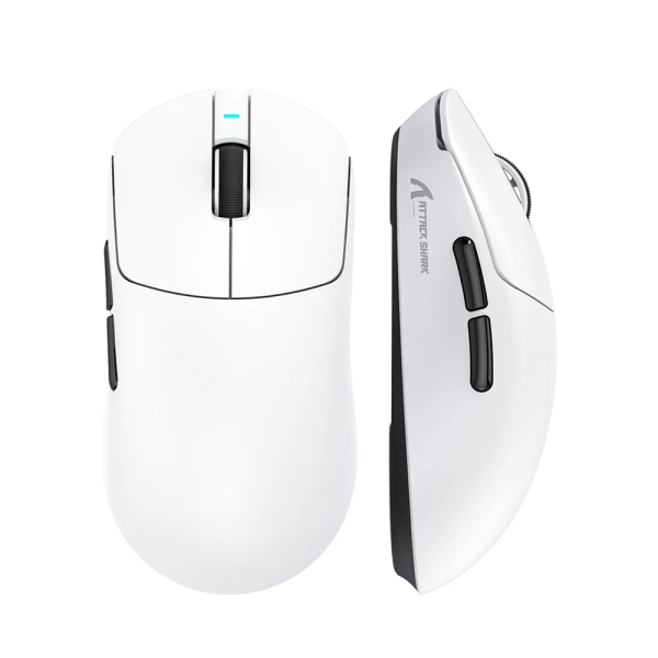 ATTACK SHARK X8SE (White) Souris ATTACK SHARK, Ultra Pc Gamer Maroc