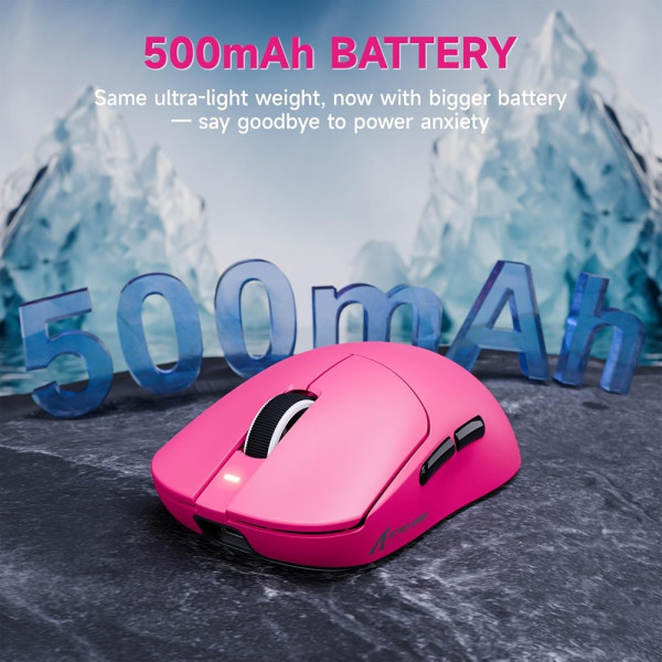 ATTACK SHARK X8PLUS (Berry Red) Souris ATTACK SHARK, Ultra Pc Gamer Maroc