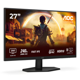 AOC Q27G42ZE 27" 240Hz (260Hz OC) 0.3ms Fast IPS 2k Moniteurs Gamer AOC, Ultra Pc Gamer Maroc