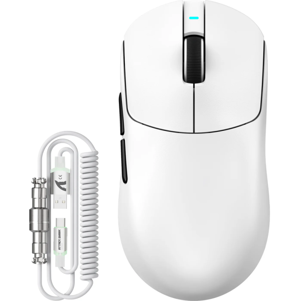 ATTACK SHARK X8PLUS (White) Souris ATTACK SHARK, Ultra Pc Gamer Maroc