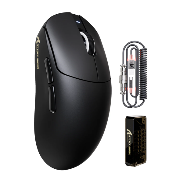 ATTACK SHARK X8PRO (Black) Souris ATTACK SHARK, Ultra Pc Gamer Maroc
