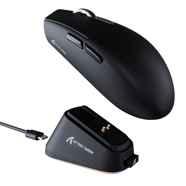 ATTACK SHARK G3 PRO (Black) Souris ATTACK SHARK, Ultra Pc Gamer Maroc